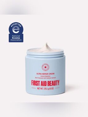 First Aid Beauty Ultra Repair Cream for Face/Body Moisturizer Skin Repair